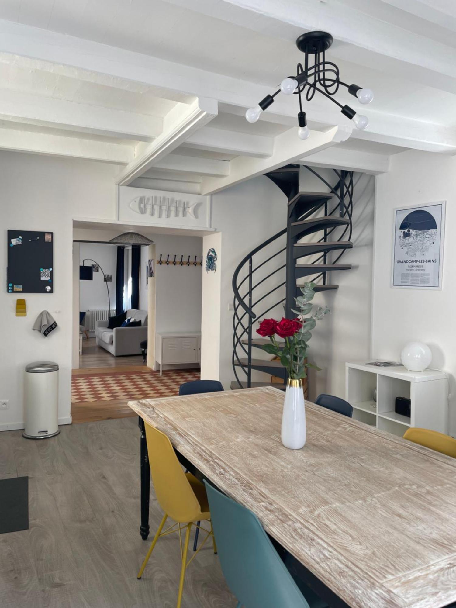 La Crabette Bleue Villa Grandcamp-Maisy Exteriör bild