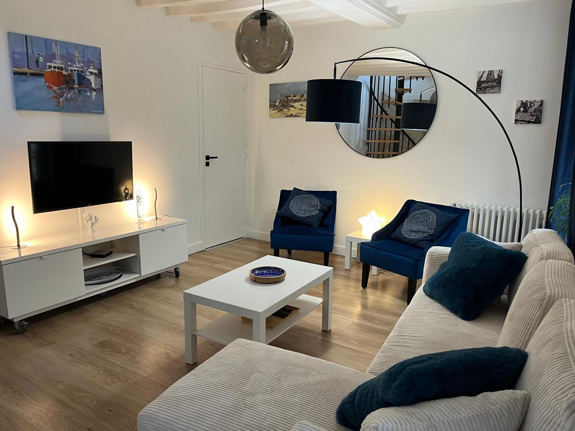 La Crabette Bleue Villa Grandcamp-Maisy Exteriör bild