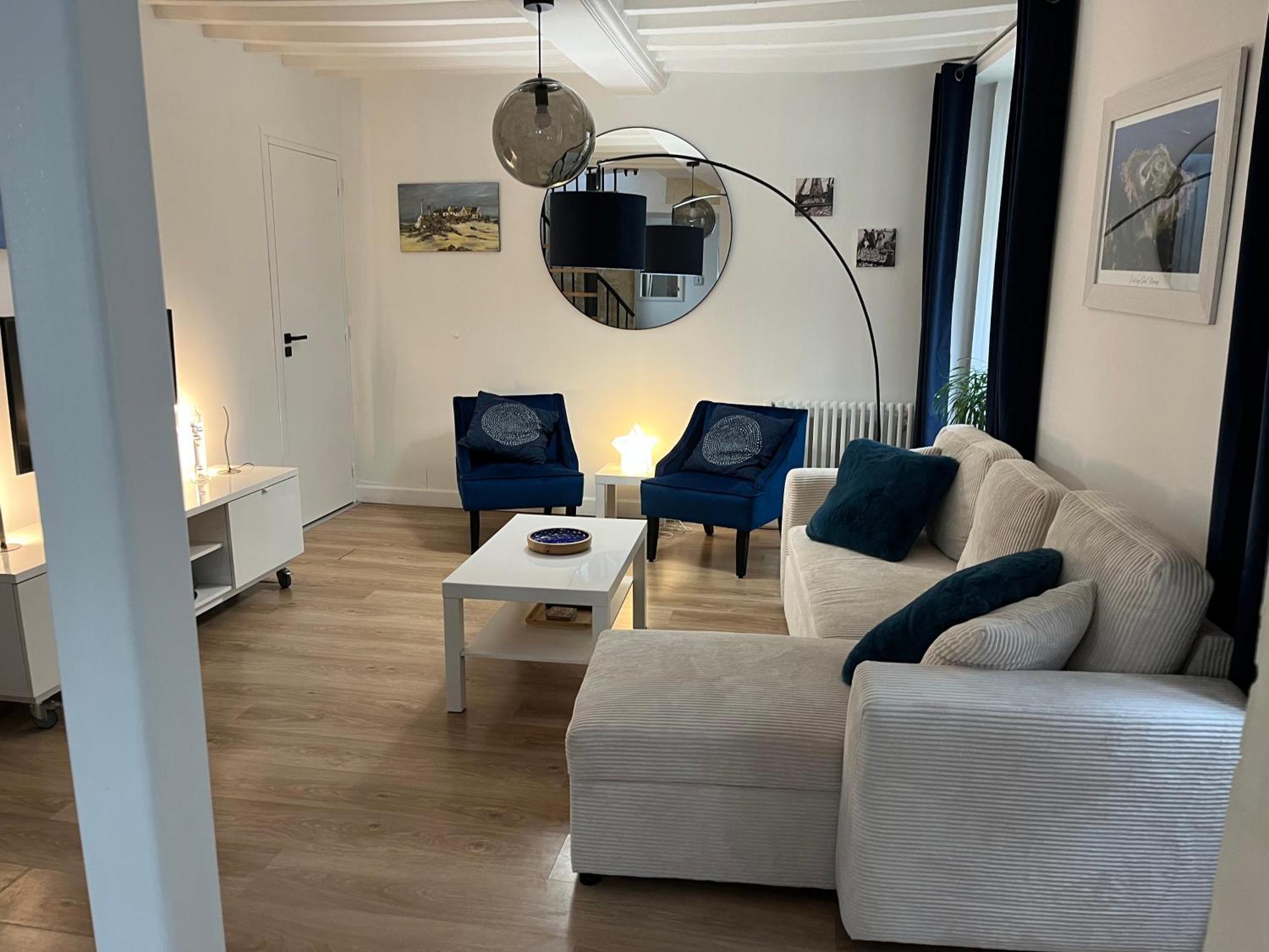 La Crabette Bleue Villa Grandcamp-Maisy Exteriör bild